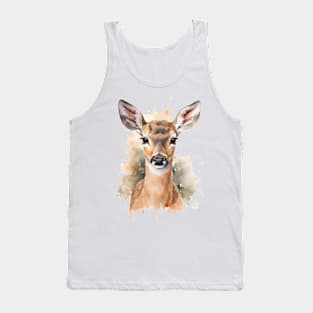 Watercolor Doe 2 Tank Top